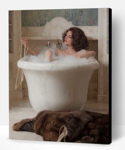 Woman In The Bath Paint By Number