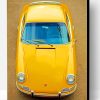 Yellow Porsche Paint By Number