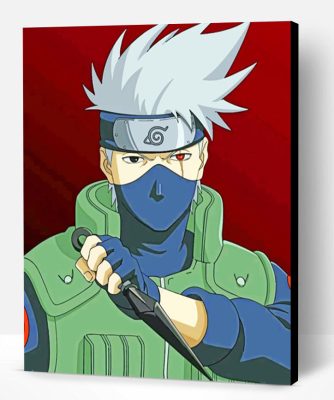 Kakashi Hatake Paint By Number