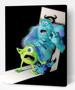 Monsters INC Paint By Number
