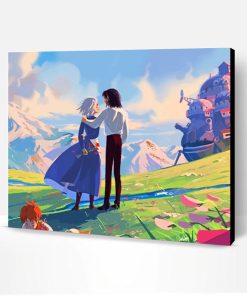 Moving Castle Paint By Number