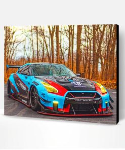 Nissan GTR Paint By Number
