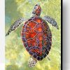 Ocean Turtle Paint By Number