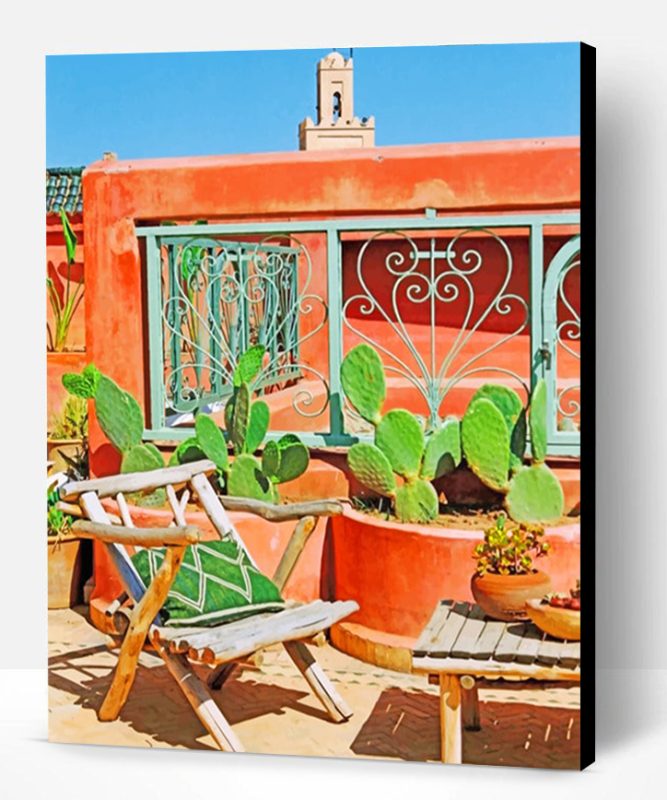 Riad Marrakesh Paint By Number