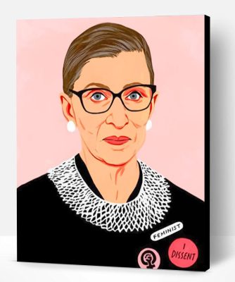 Ruth Bader Ginsburg Paint By Number