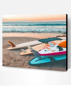 Surf Boards Paint By Number