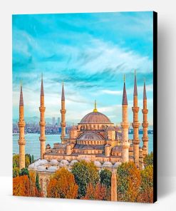 The Blue Mosque Paint By Number