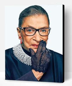 The Beautiful Ruth Bader Ginsburg Paint By Number