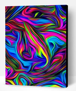 Aesthetic Abstract Colors Paint By Number