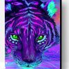 Aesthetic Purple Tiger Paint By Number