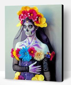 Aesthetic Sugar Skull Paint By Number