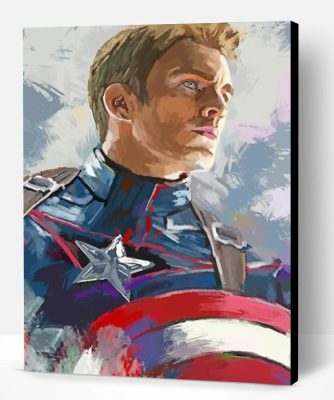 Aesthetic Captain America Paint By Number