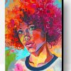 Afro Girl Paint By Number