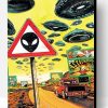 Aliens Road Paint By Number