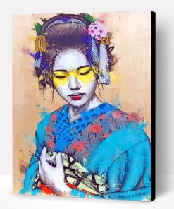 Artistic Asian Woman Paint By Number