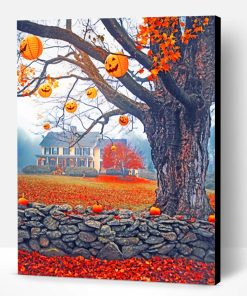 Autumn Halloween Paint By Number