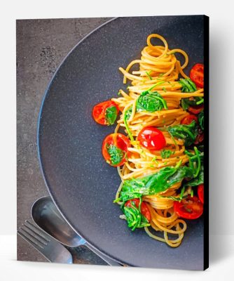 Delicious Pasta Paint By Number