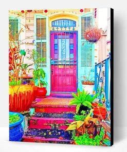 Bohemian Door Paint By Number