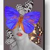 Butterfly Woman Paint By Number