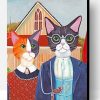 Cats Couple Paint By Number