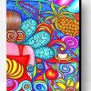 Colorful Abstract Paint By Number