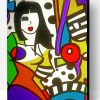 Colorful Abstract Woman Paint By Number