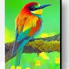 Colorful Bird Paint By Number