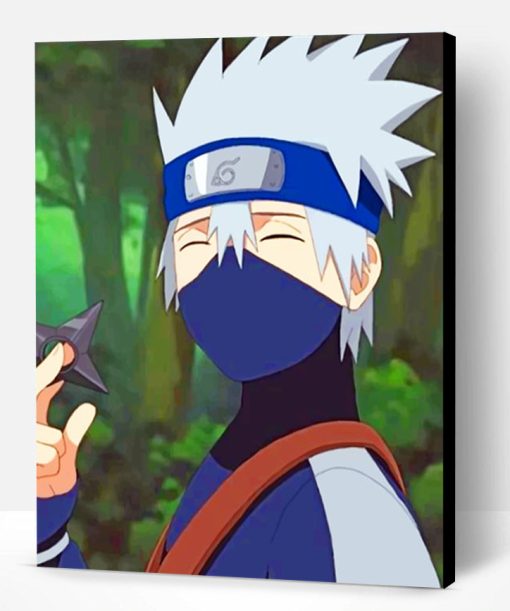 Cool Hatake Kakashi Paint By Number