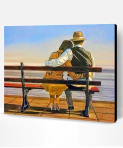 Couple Hugging Each Other Paint By Number