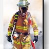 Firefighter Paint By Number