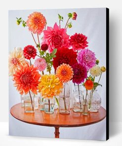 Flower Vases Paint By Number