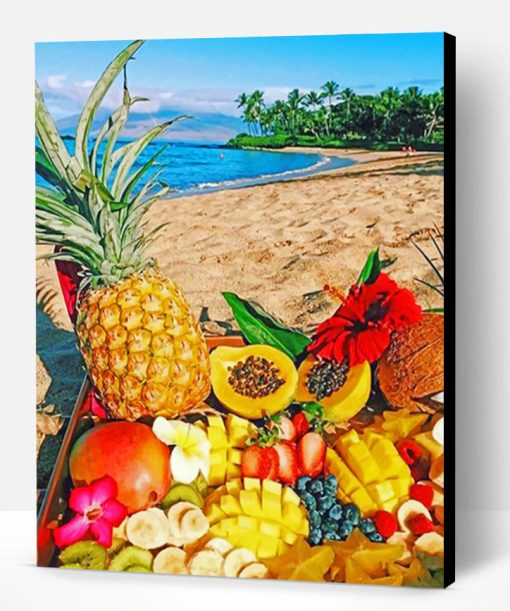 Fresh Fruits Paint By Number