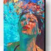 Girl Underwater Paint By Number