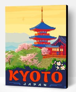 Kyoto Japan Paint By Number