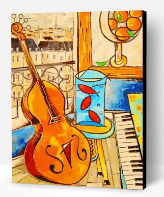 Music Instruments Paint By Number