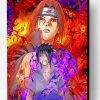 Naruto Blazing Sasuke Itachi Paint By Number