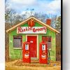 Old Gas Station Paint By Number