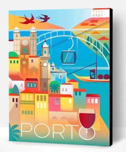Porto Portugal Paint By Number