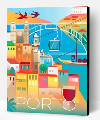 Porto Portugal Paint By Number