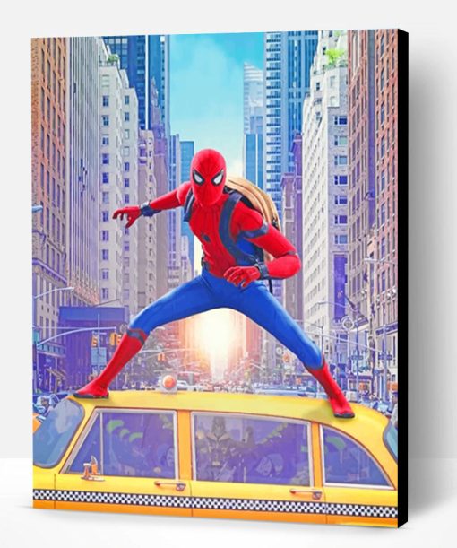 Spider Man Paint By Number