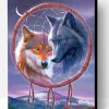 Wolves Dream Catcher Paint By Number