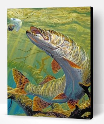 Fish Underwater Art Paint By Number