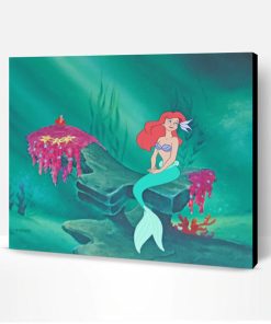 Mermaid Ariel Paint By Number
