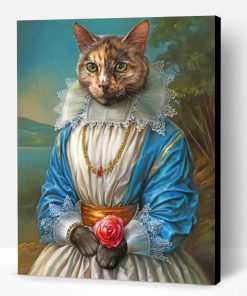 Royal Cat Art Paint By Number