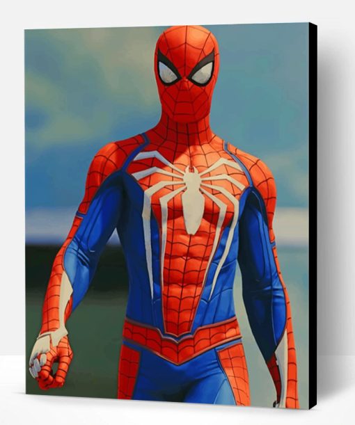 Spider Man Paint By Number