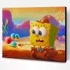 SpongeBob And Gary Paint By Number