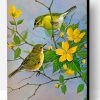 Yellow Finch Birds Paint By Number