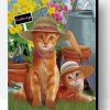 Cats Wearing Sunhats Paint By Number
