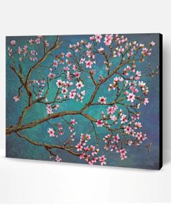Cherry Blossom Tree Art Paint By Number