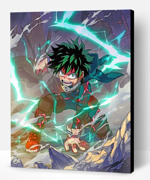 Mad Deku My Hero Academia Paint By Number